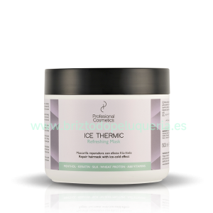 ICE THERMIC MASCARILLA EFECTO HIELO PARA CABELLO SECO O DAÑADO PROFESIONAL COSMETICS