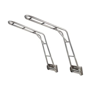 Juego de pescantes DV32kit para espejo de popa recto 200 Kg