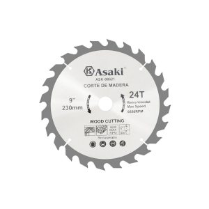 Disco sierra para madera 9″ (230mm) 24 dientes