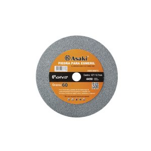 Piedra rueda abrasiva 6″x3/4″x1/2″ a60