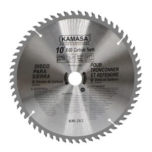 Disco sierra para madera 10″ (250mm) 60 dientes ****