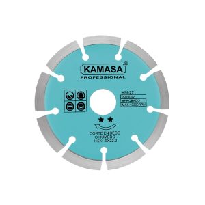 Disco diamantado segmentado 4.5″ (115mm) húmedo/seco gris **