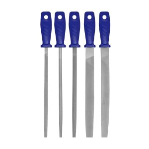 Juego de limás 10″ 5 pzas PVC **