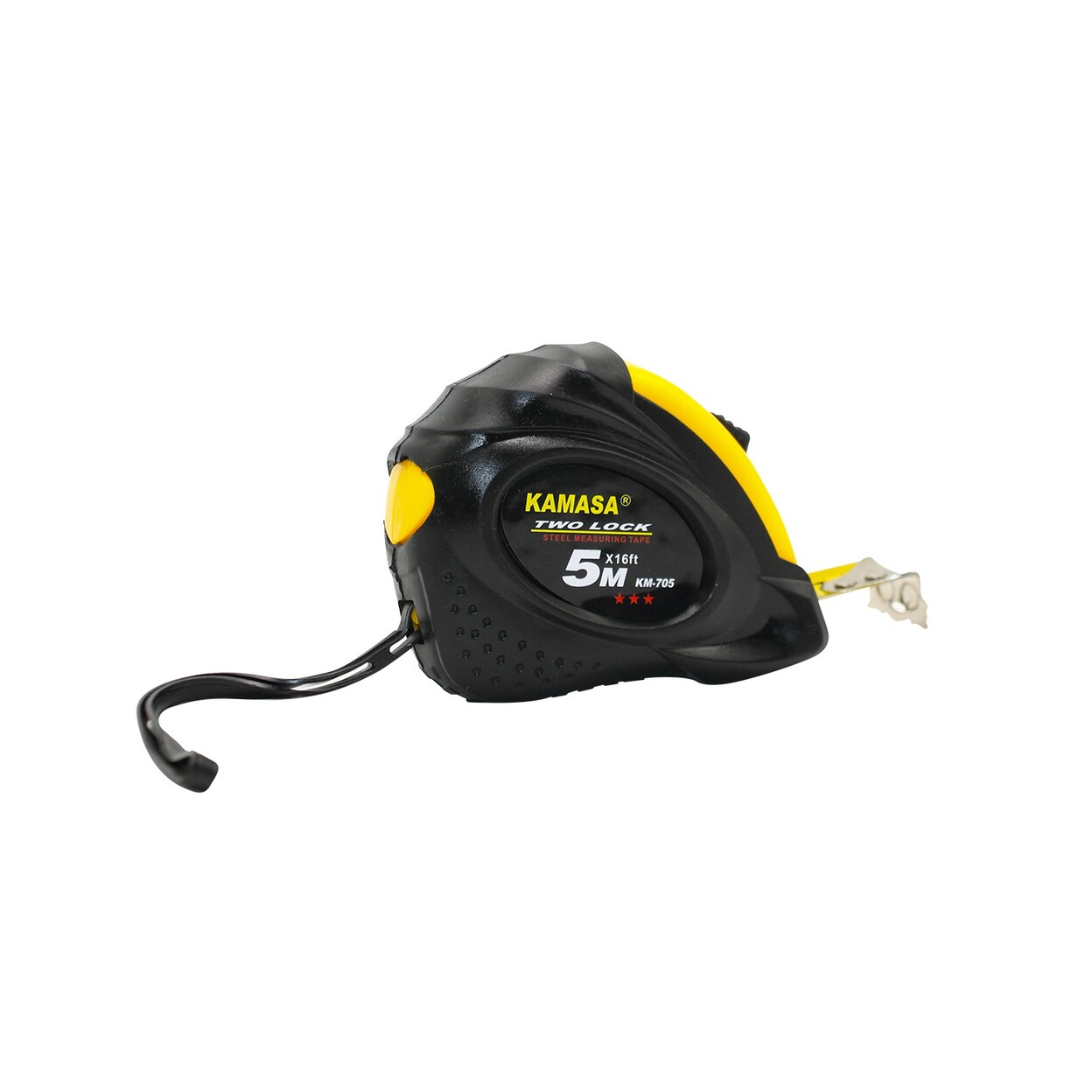 Wincha PVC 5mx19mm c/imán 2 trabas ***