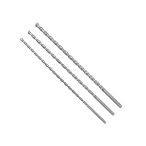Juego de brocas para concreto 3 pzas (8,10,12mm x 300mm)