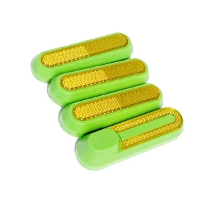 Tapa Embellecedor Catadióptrico Reflectantes Tornillo V2 Para Xiaomi Verde | Mejor Agarre Y Comodidad