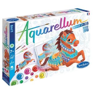 AQUARELLUM CABALLOS 3D