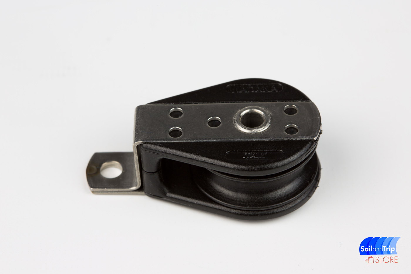 Polea plana Viadana de 28 mm para cabos de 8 mm - Imagen 2