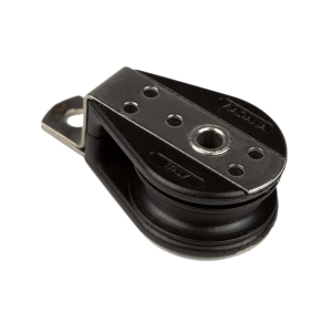 Polea plana Viadana de 28 mm para cabos de 8 mm