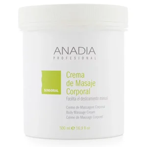 CREMA DE MASAJE CORPORAL de fácil deslizamiento profesional ANADIA