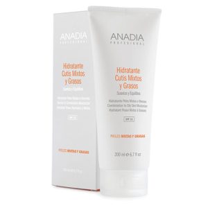 Crema Hidratante Cutis Mixtos y Grasos SPF 15 profesional ANADIA