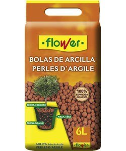 Bolas de Arcilla Rojas FLOWER (6 litros)