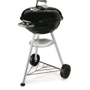 Barbacoa de carbón Weber Compact Kettle 47 cm Negra
