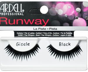 PESTAÑAS POSTIZAS CON ADHESIVO Runway pestañas Gisele color negro ARDELL