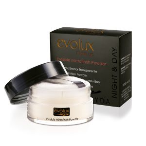 Polvo Matizador Translúcido INVISIBLE MICROFINISH POWDER Noche & Día Evolux